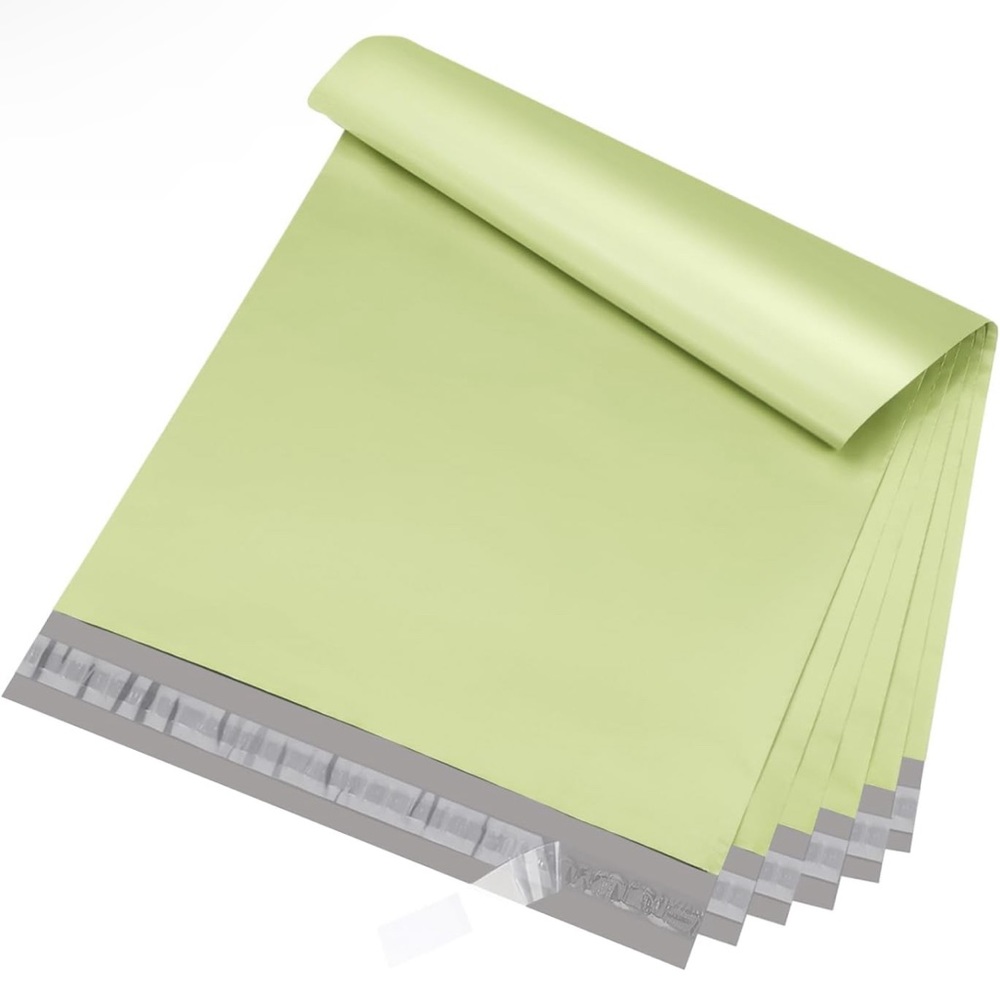 20 PCS 19"x24" Chartreuse Green Polymailers